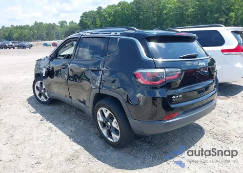 2018 Jeep Compass Limited 4X4 from USA, damaged, VIN 3C4NJDCBXJT332524